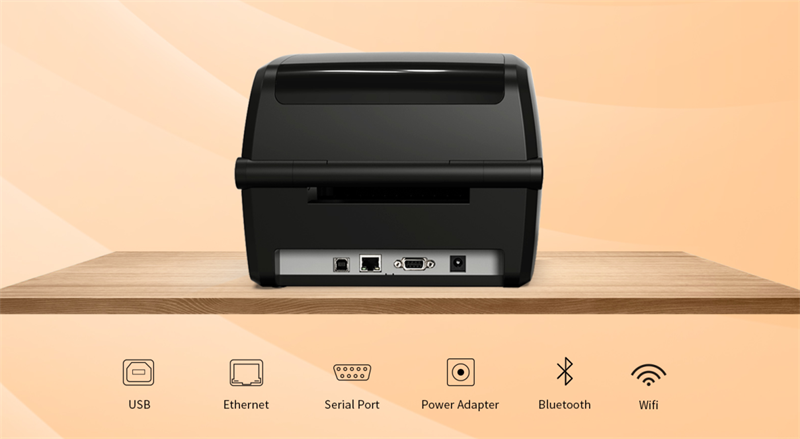 永乐国际F66标签打印机支持多接口毗连